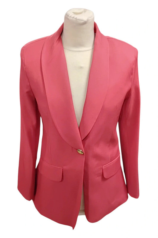 8384 Moda Zeray Red Blazer