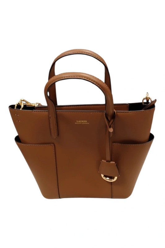 Ralph Lauren Brown Carlysle Tan Bag 8357