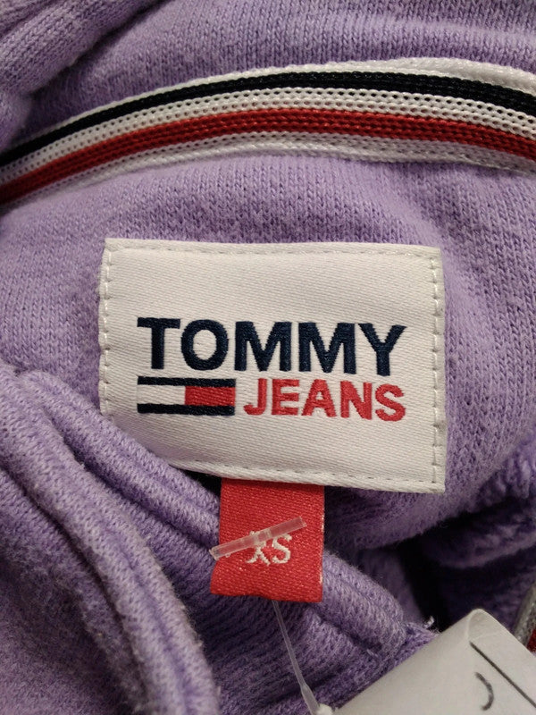 Tommy Hilfiger purple oversized sweatshirt Sz Small 6977