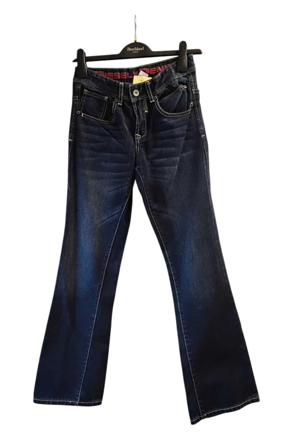 8306 Diesel Navy straight leg jeans