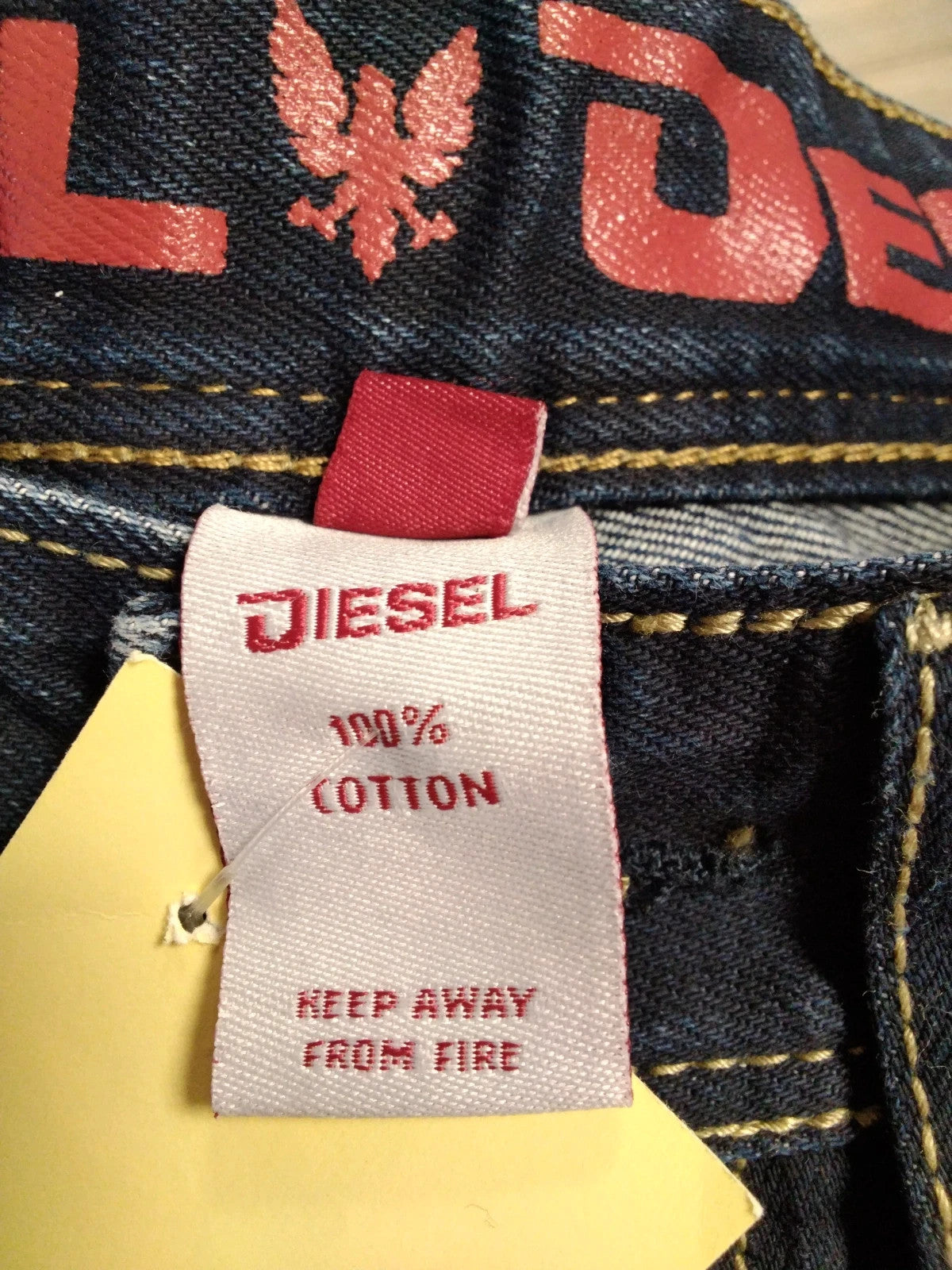 8306 Diesel Navy straight leg jeans
