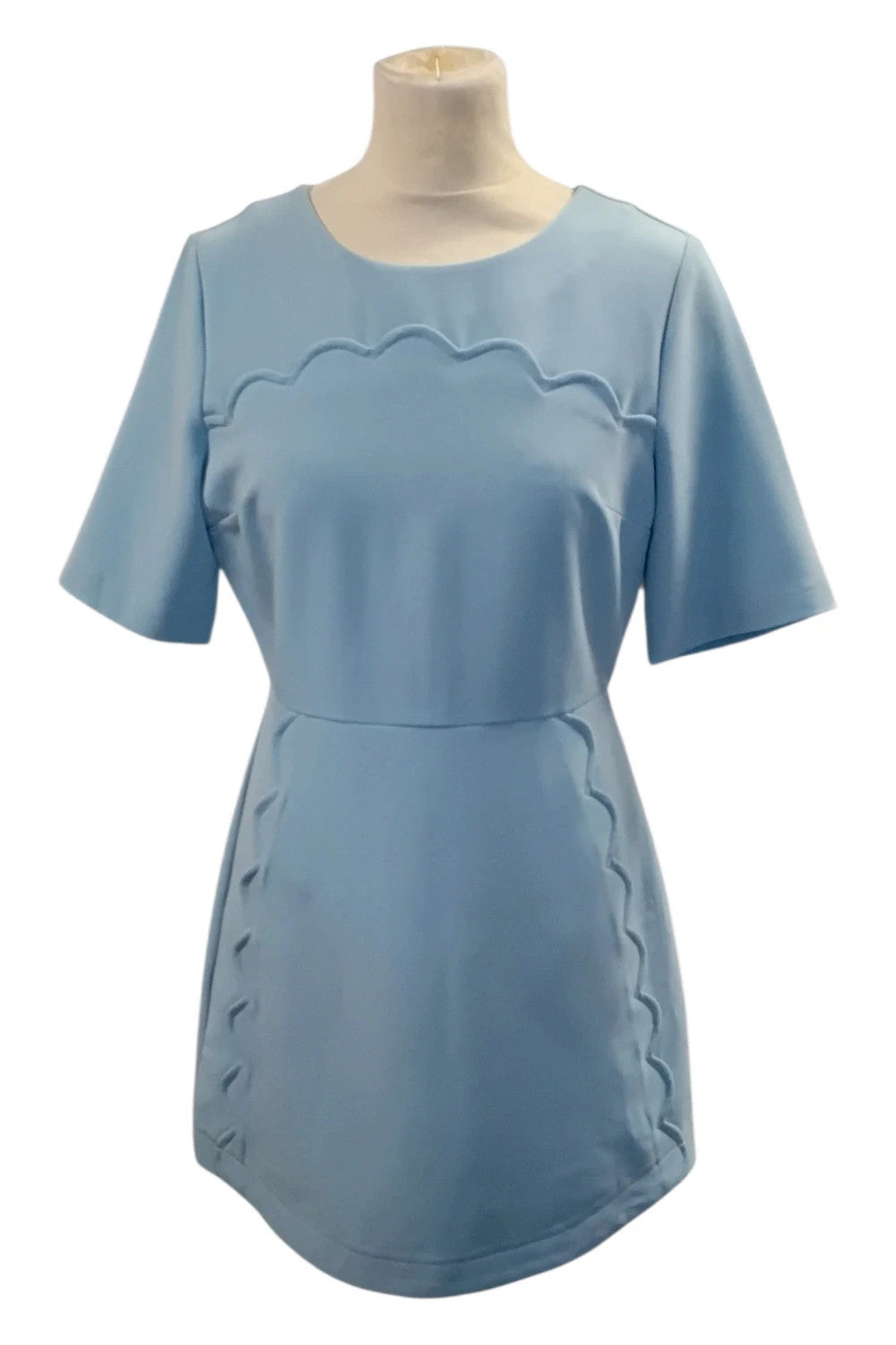 8665 Topshop Blue short dress