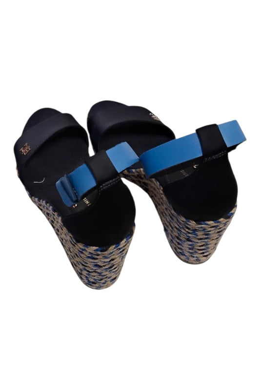 8694 Tommy Hilfiger Navy&blue sandals