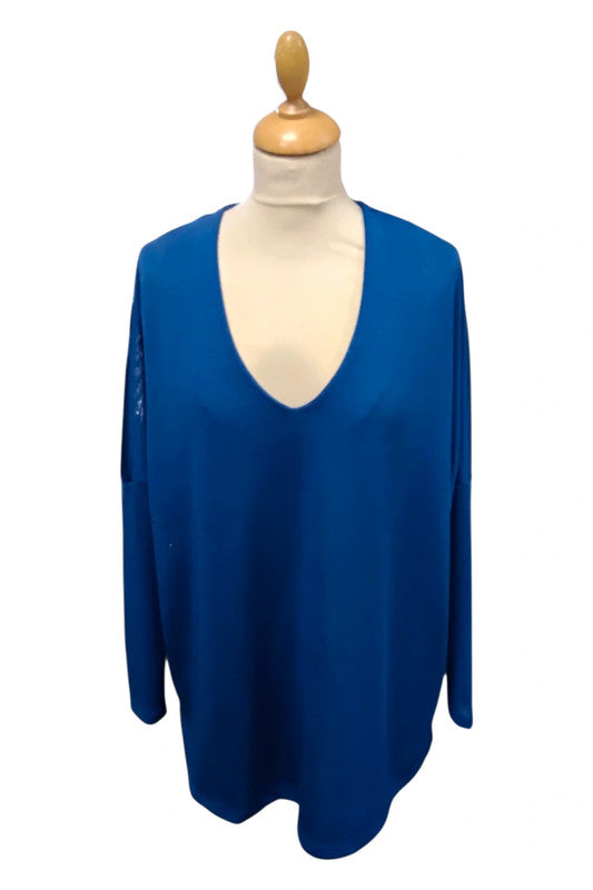 8745TC Gallery Blue Jumper