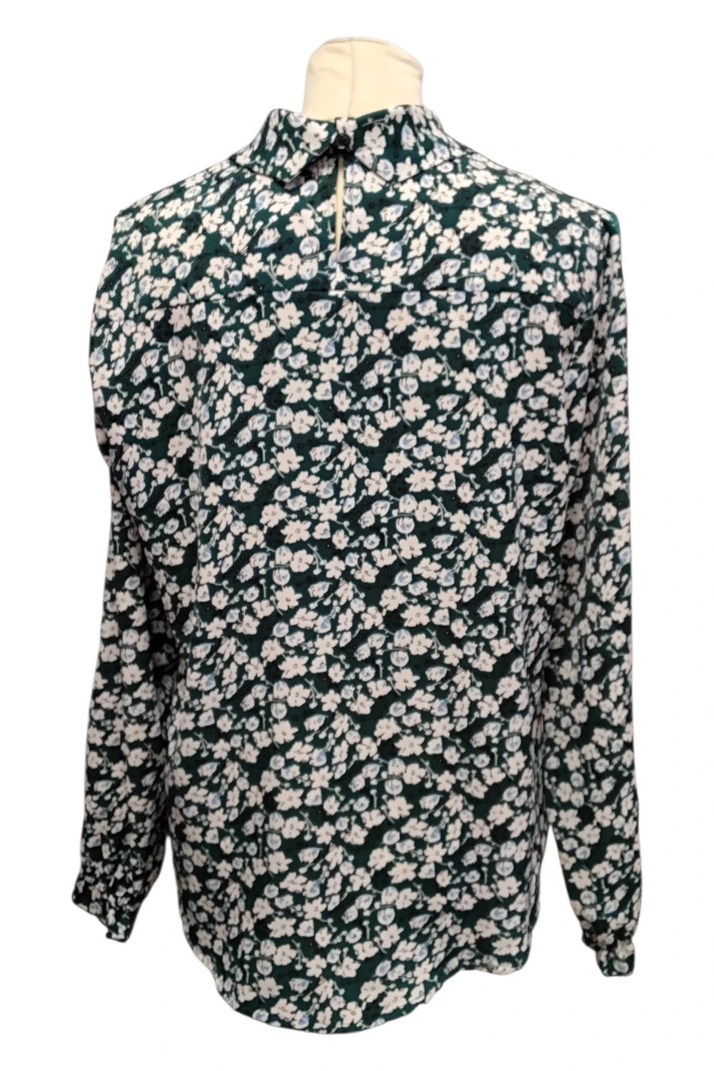 8762 Rant&Rave Green&White Blouse
