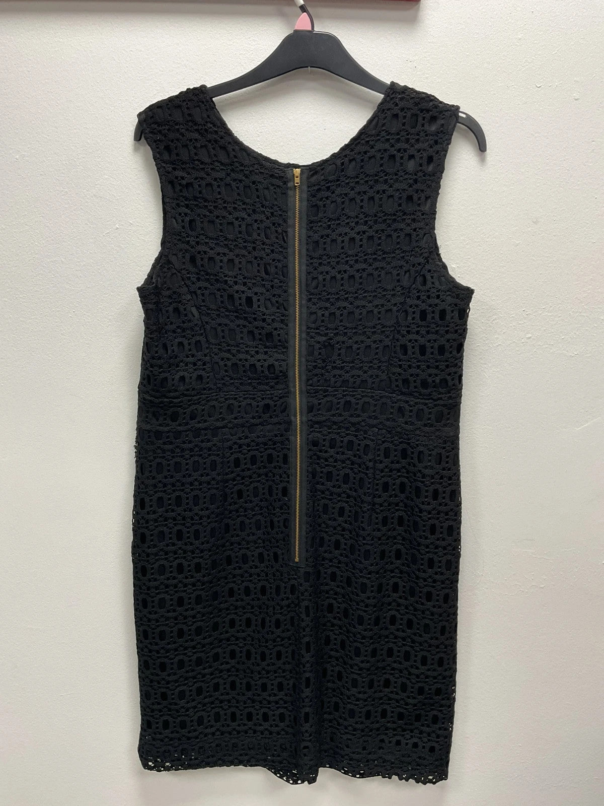 8812 Dunnes black lace dress with zipper