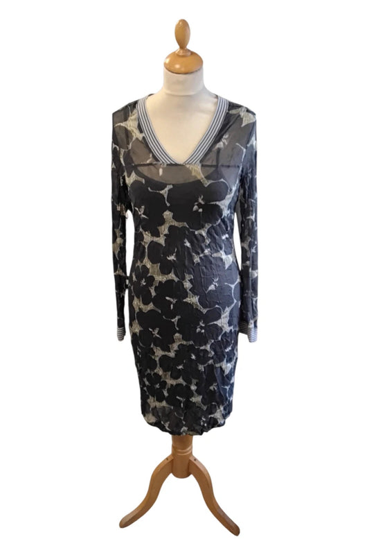 8891ED Sandwich Grey Dress size-s