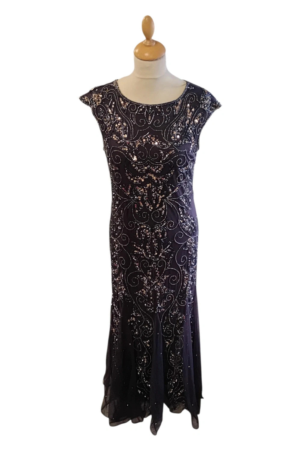 8904BN Pisarro Night Purpple Dress