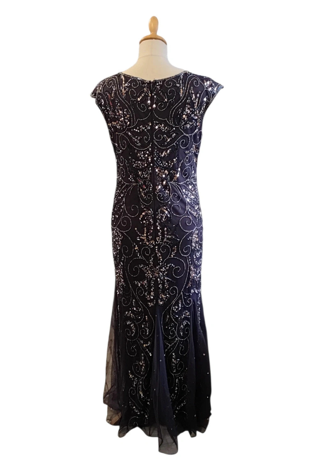 8904BN Pisarro Night Purpple Dress