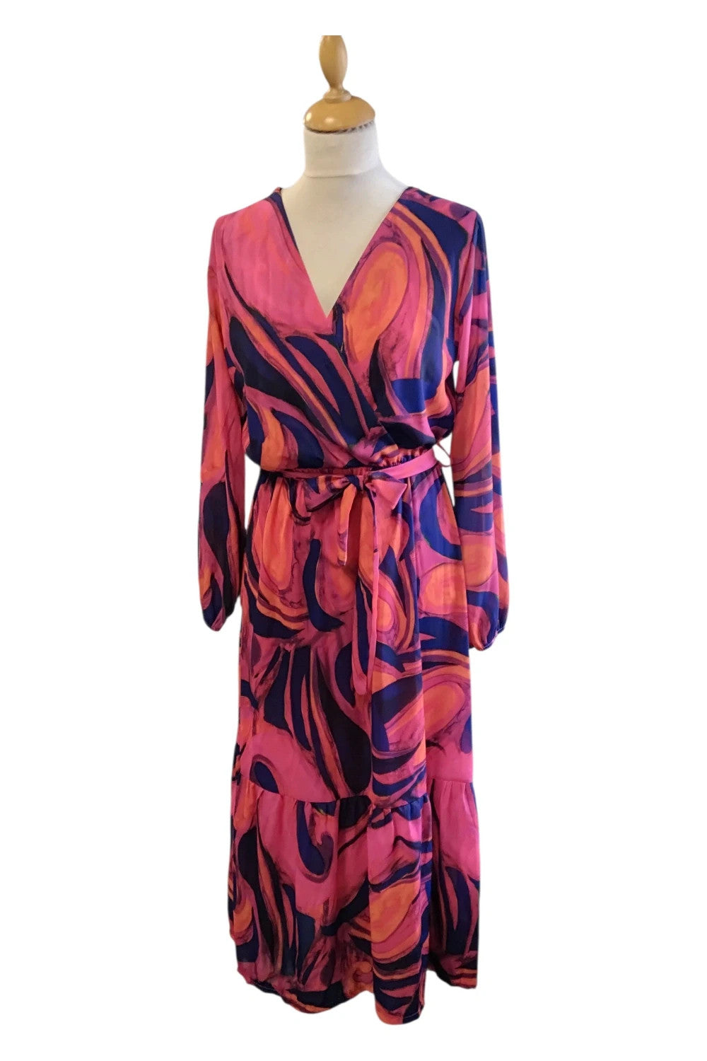 8890ED Kate&Pippa Pink and Purple Dress