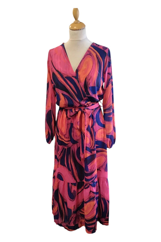 8890ED Kate&Pippa Pink and Purple Dress size-s
