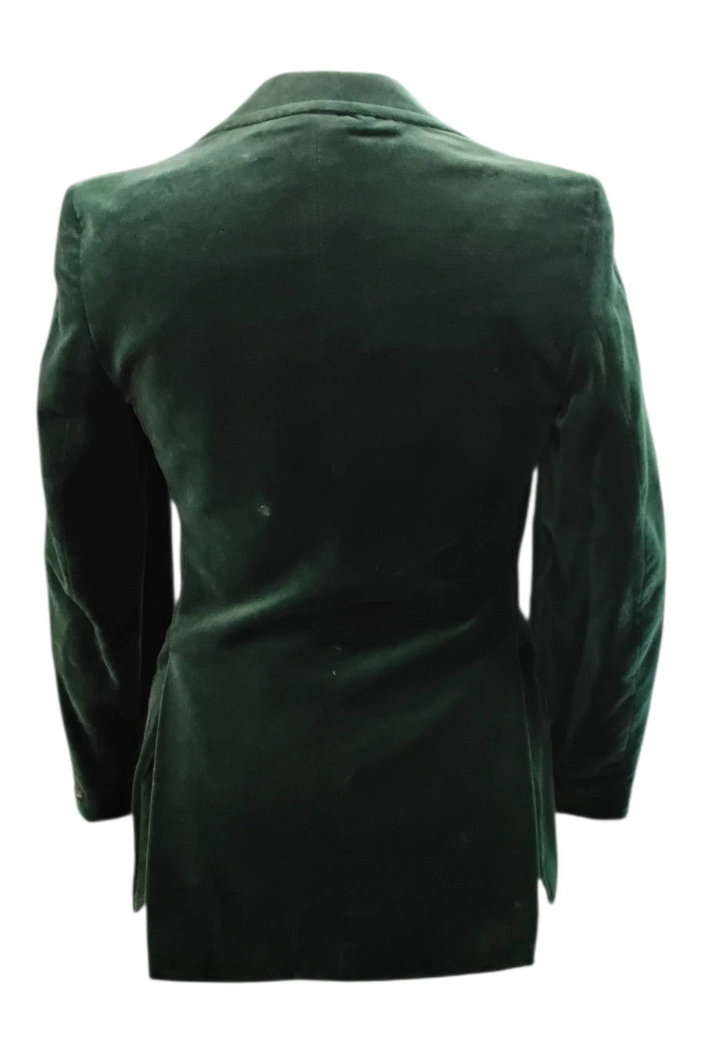 8771LN Robert Wallace Green Boys Velvet Coat