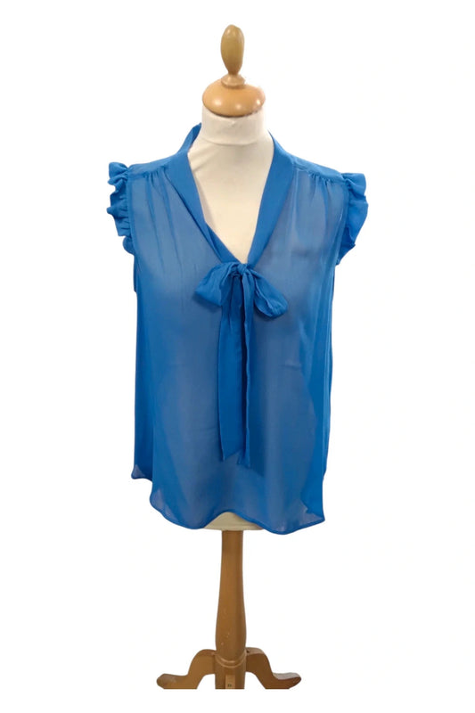 8937TC Atmosphere Blue s/less top size-14