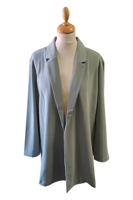 8817MG JDY Green Blazer Sz L