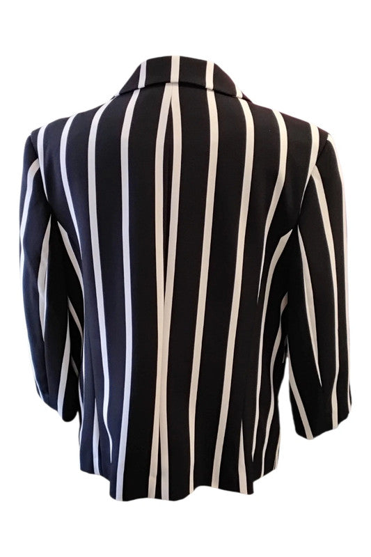 Atmosphere Black&White Blazer Sz 18 8800MG