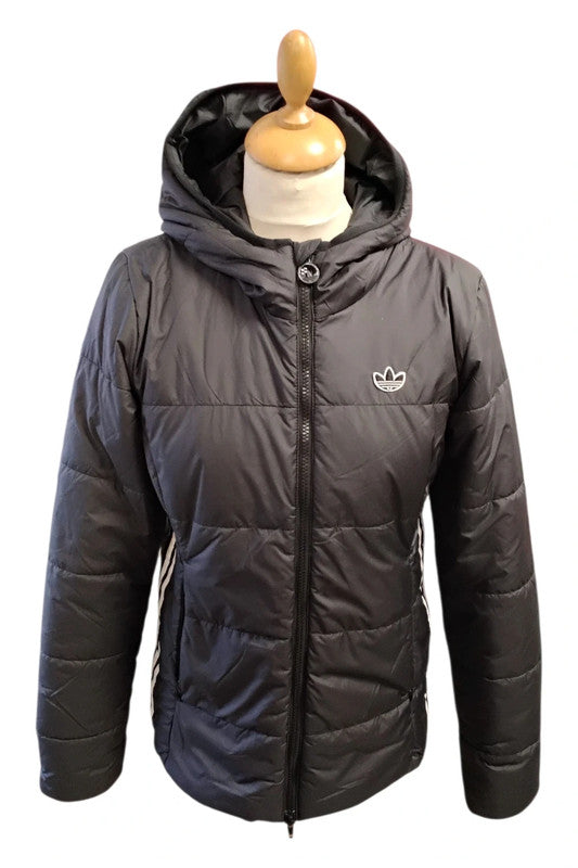 Adidas Black Jacket Sz 12 8642CD