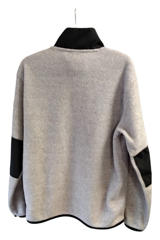 9022DM New Balanse Grey l/s Zip