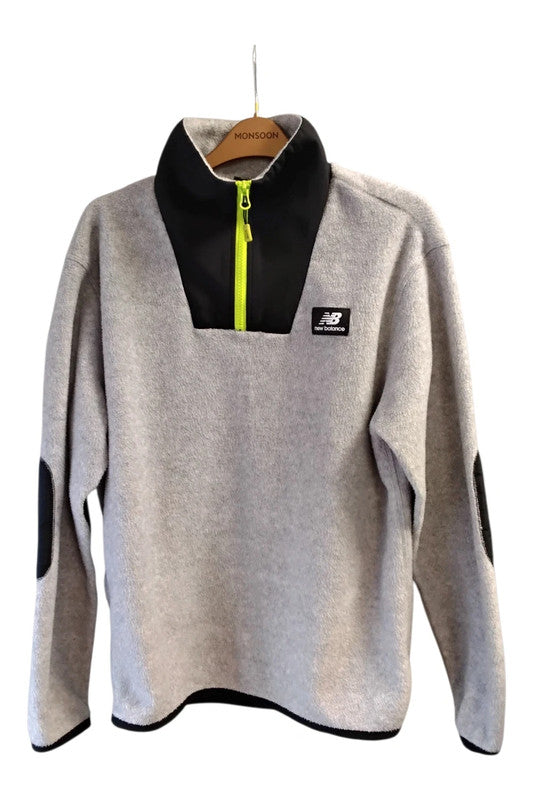 9022DM New Balanse Grey l/s Zip