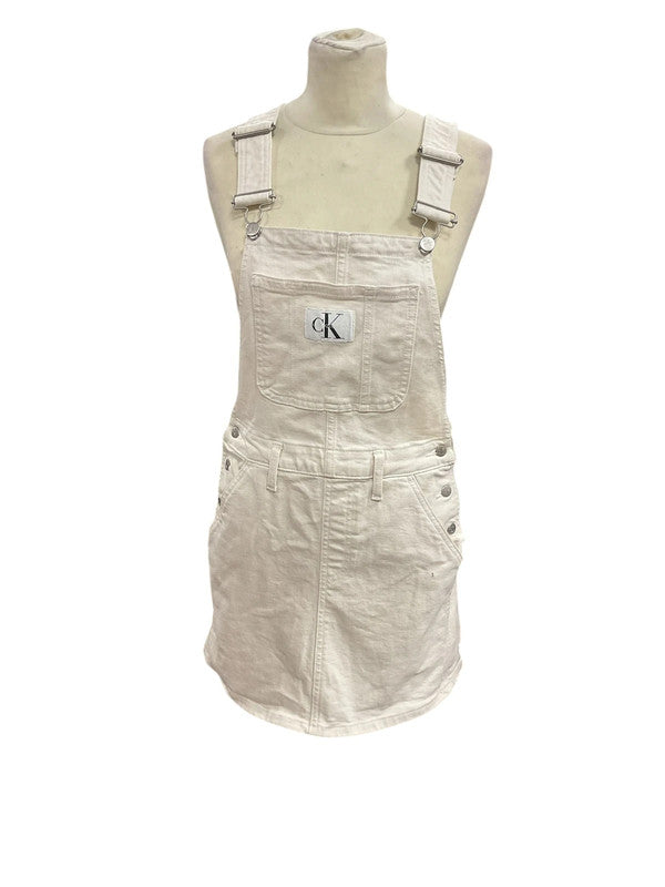 9026MF Calvin Klein Dungaree Dress