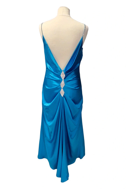 9048VE Blue Cinderella Prom Dress