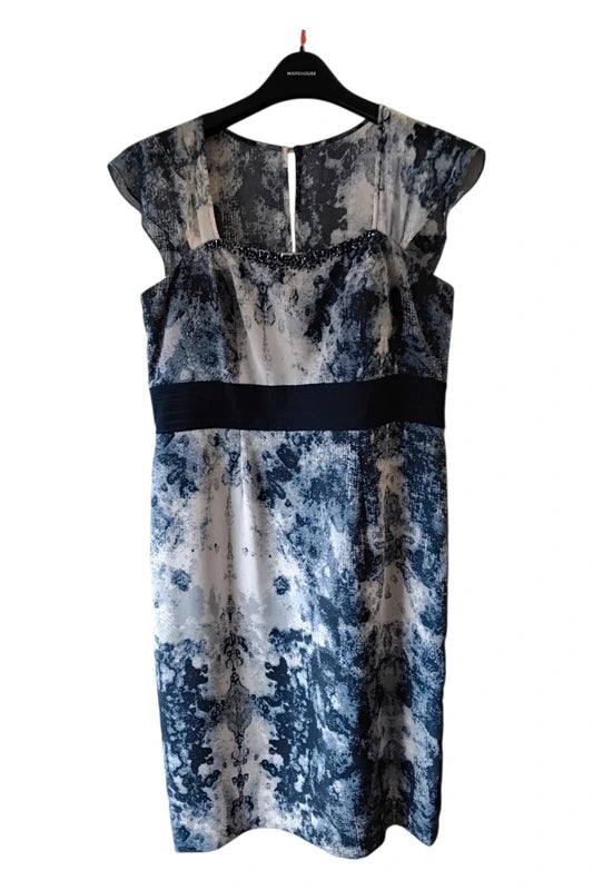Cabotine Navy 2-pieces Mother of the Bride/Special Occasion outfit :Sz 16