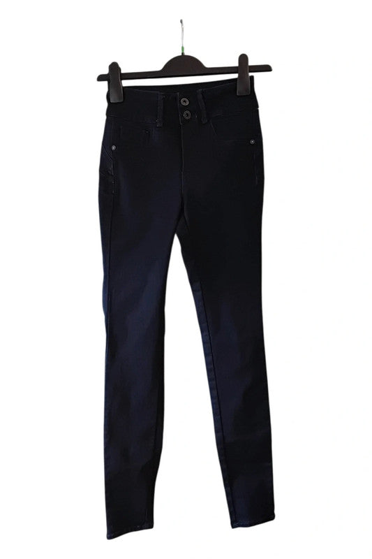 9042VE Tiffosi navy stretch skinni jeans