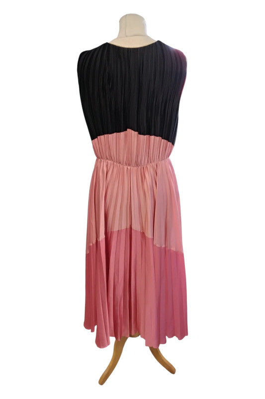 Marella Ombre Dress Pink Sz 12 9102NHA