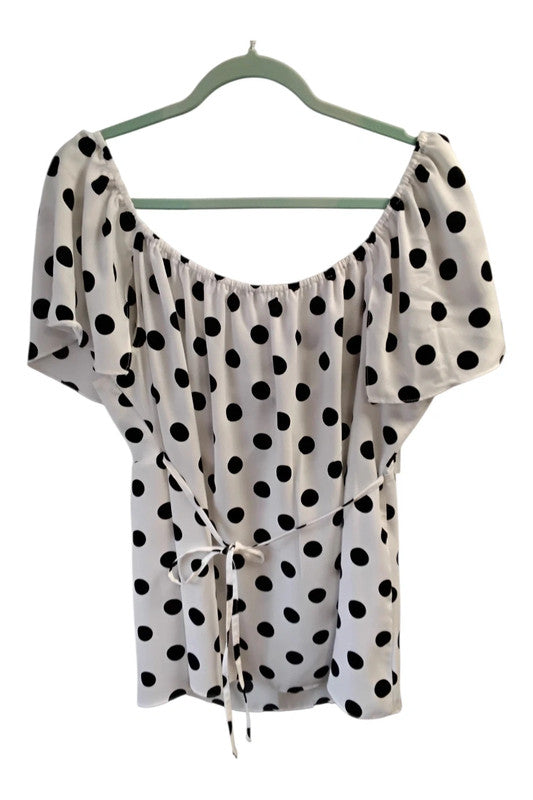 9098RB RiverIsland White&black Top