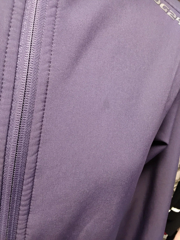 9116JR TOG24 Purple shoreproof jacket with full zip and high collar.