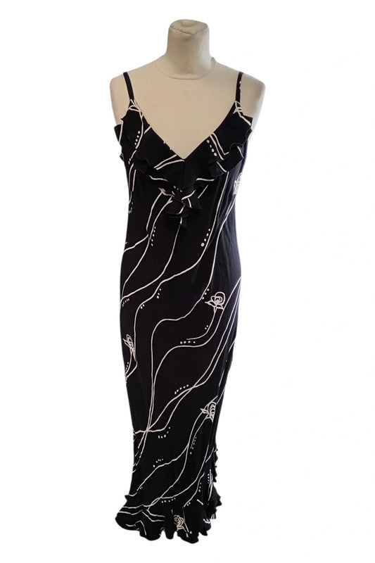 Paul Costelloe Long Dress Sz S/M 4139CDC