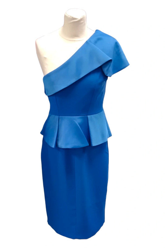 9140PM Ted Baker Royal Blue Dress