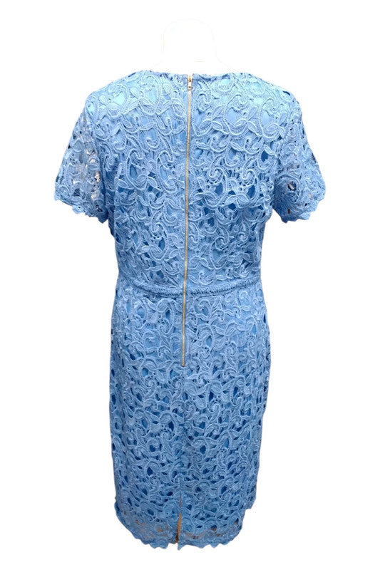 Marc Angelo Blue Lace Dress Sz 16