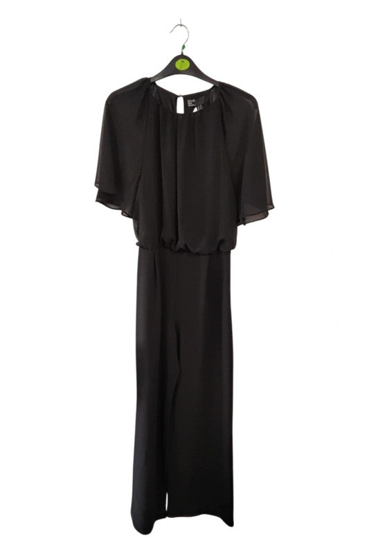 9137PM Friends like these Black Jumpsuit