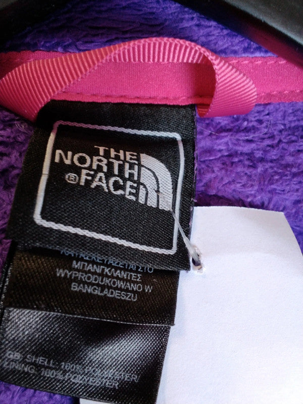 9121MF The North Face Purple Zip Fleece