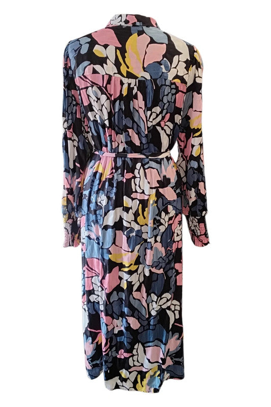 Part Two Dress Long Sleeve Shirt Sz 38 9202MOD