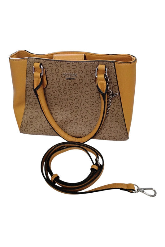 9229MAR Guess Mustard Hangbags