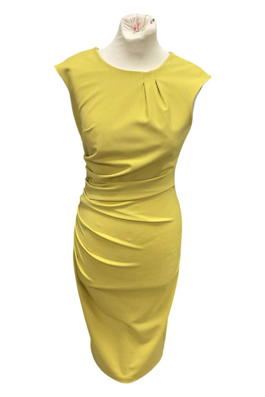 Rinascimento Sz S yellow dress 9218MAR