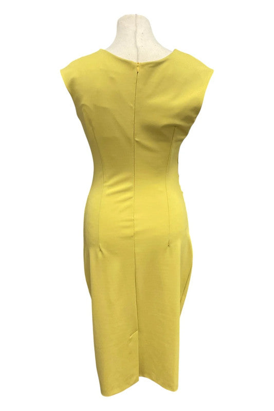 Rinascimento Sz S yellow dress 9218MAR
