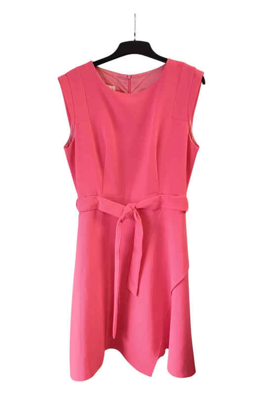 Daisy May sleeveless dress with tie waist Sz 14 9300ACR