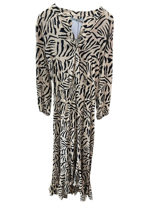 Oasis print dress Sz 16 9339LT