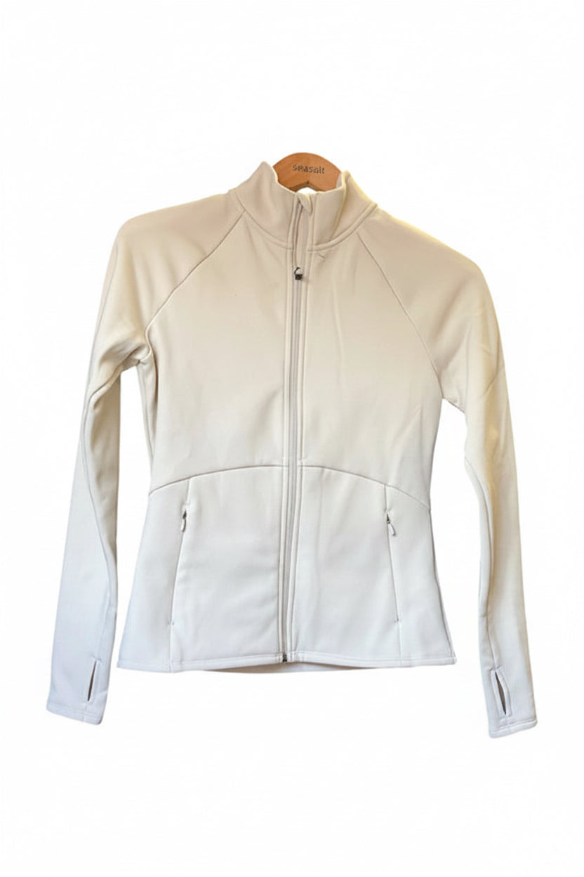 H&M Move Athletic wear Cream Jacket size S
