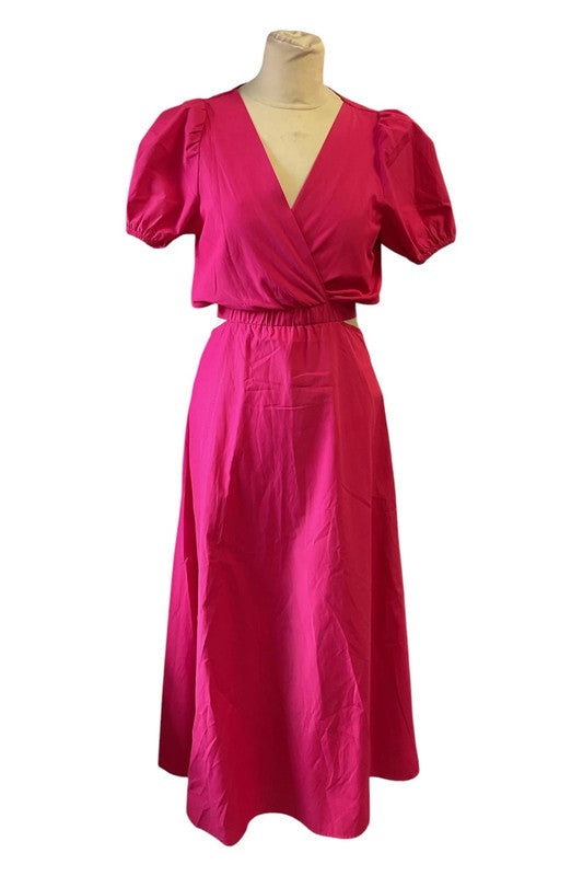 Stradivarius  Maxi dress pink Size M 9413EMC