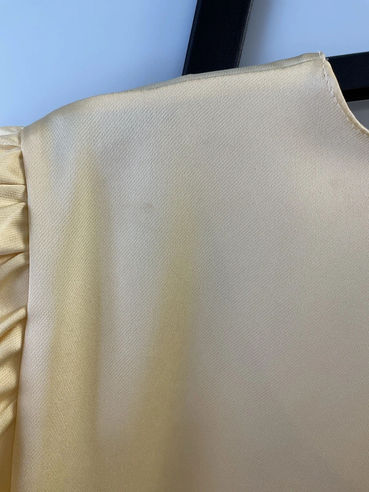 Rowen Avenue Dress Butter Yellow Sz S 9308JC
