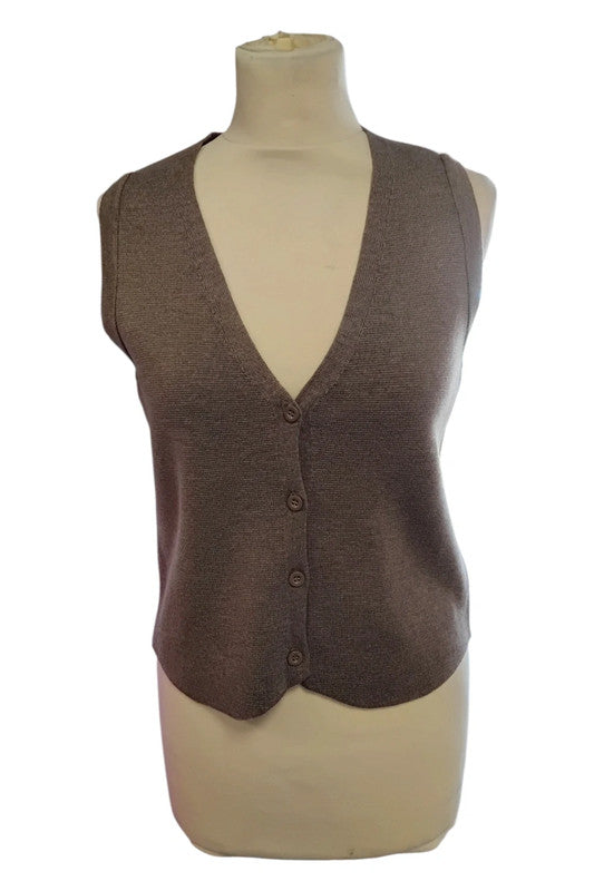 New Look vest brown Size 10 9414AOD