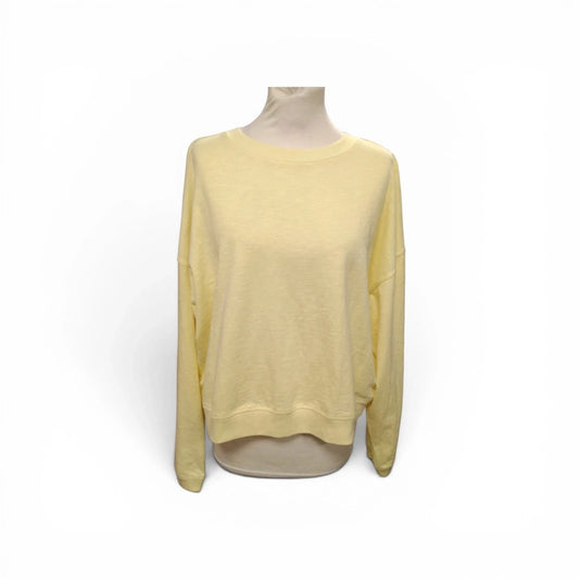 YAYA Yellow long sleeve top Sz2/M 9436MOD