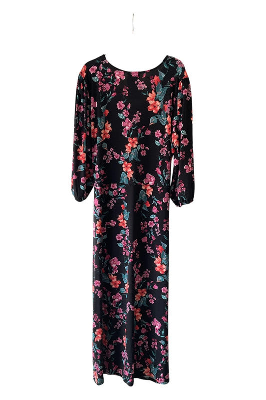 Love & Roses dress black Size 18 9464YSG