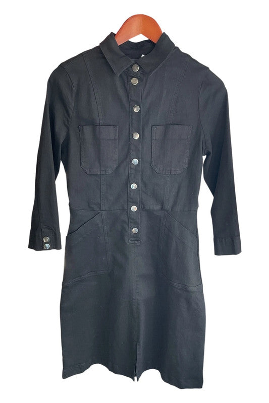 Sosandar dress black Size M 9456JC