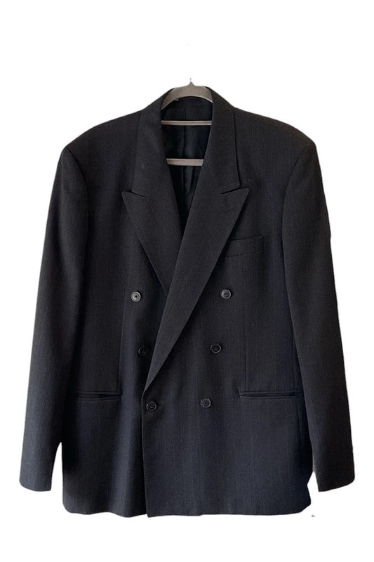 Wellington Mens Suit Grey 2 pc Sz 42R 9466AOT