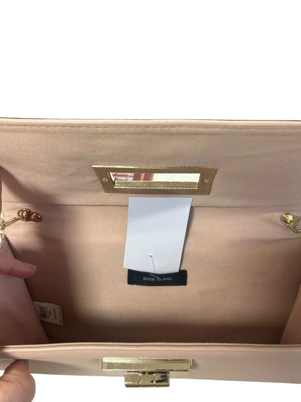 River Island Peach Clutch 9489AJH