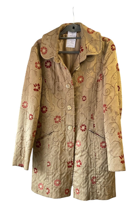 Miss H. Vintage coat gold Size 44/16(UK) 9497CG